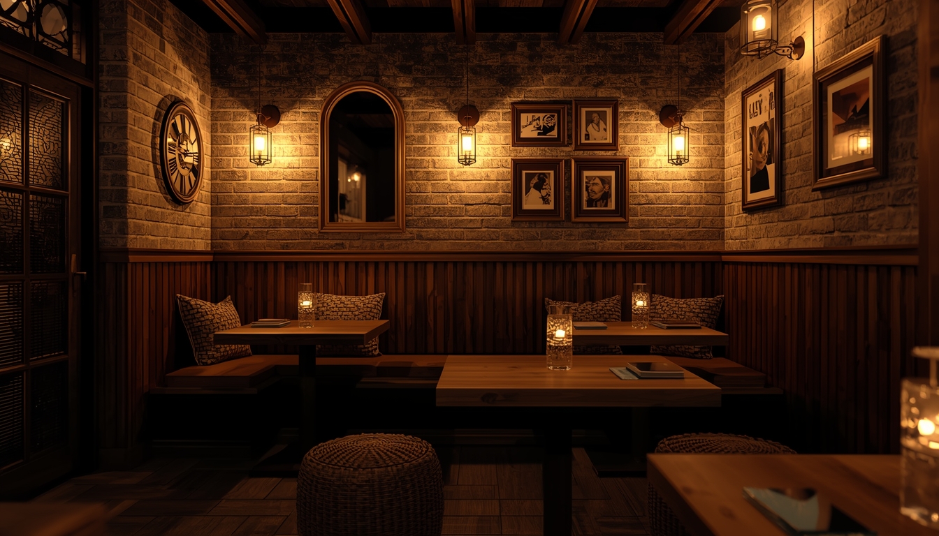 Cozy evening corner with warm lighting and comfortable seating